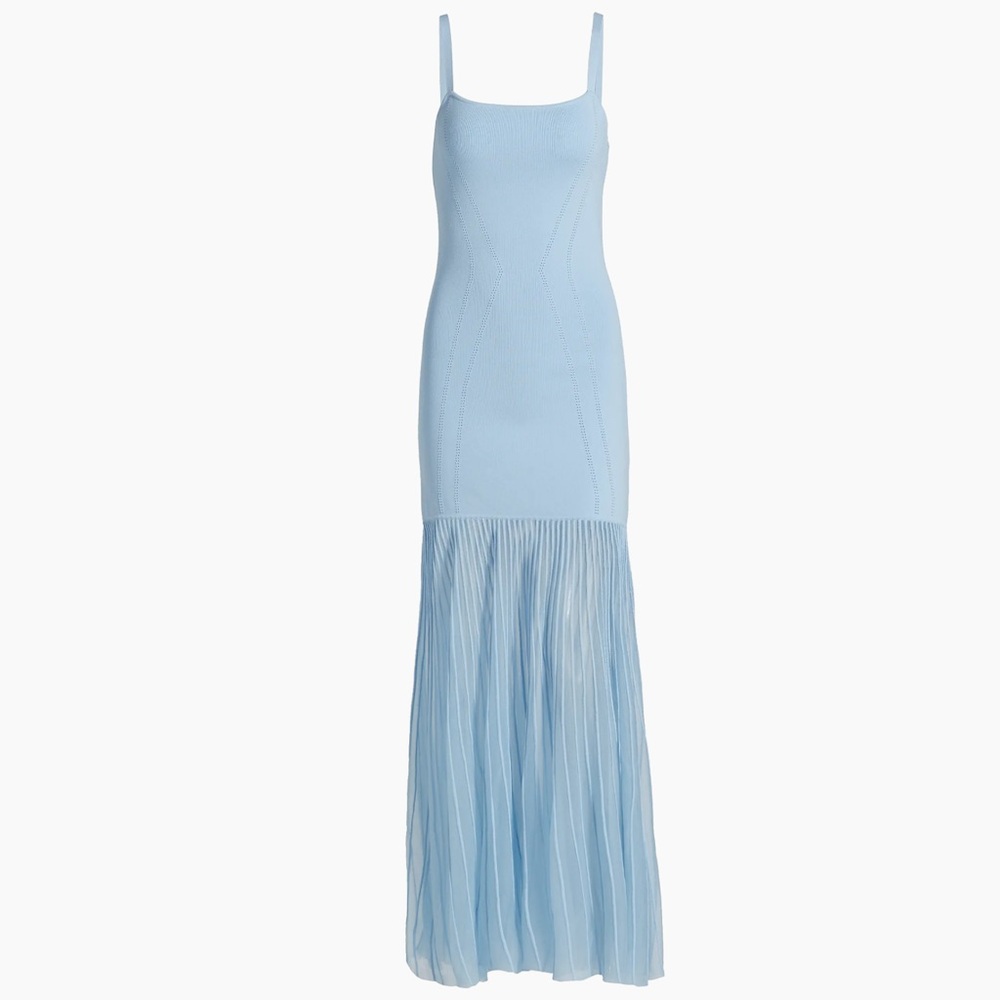 NICHOLAS Light Blue Maxi Dress NWT